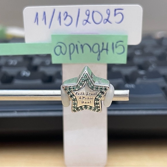 Pandora Disney Tinkerbell star charm - Picture 4 of 13